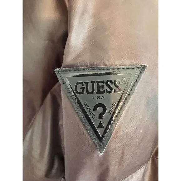 Guess Puffer Winter Jacket - Picture 3 of 8